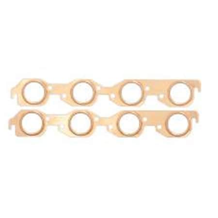 Green Arrow Equipment 2.00 in. Round Port Copper Exhaust Gaskets for Big Block Chevrolet GR3630927